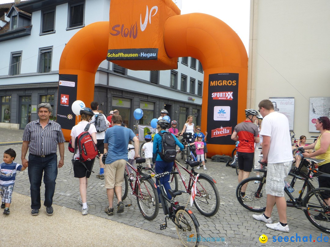 slowUp Schaffhausen-Hegau: Schaffhausen, 20.05.2012