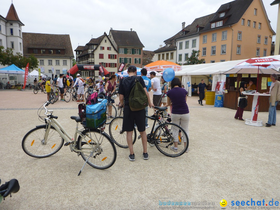 slowUp Schaffhausen-Hegau: Schaffhausen, 20.05.2012