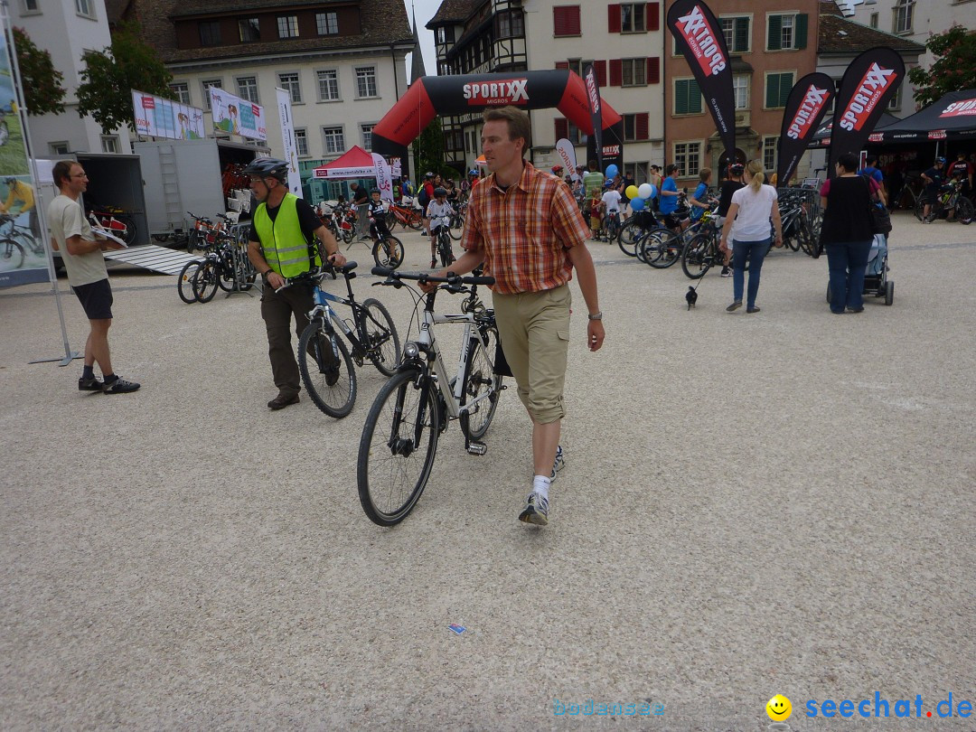 slowUp Schaffhausen-Hegau: Schaffhausen, 20.05.2012