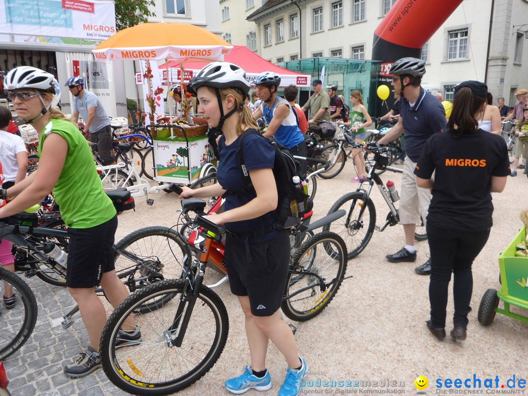 slowUp Schaffhausen-Hegau: Schaffhausen, 20.05.2012