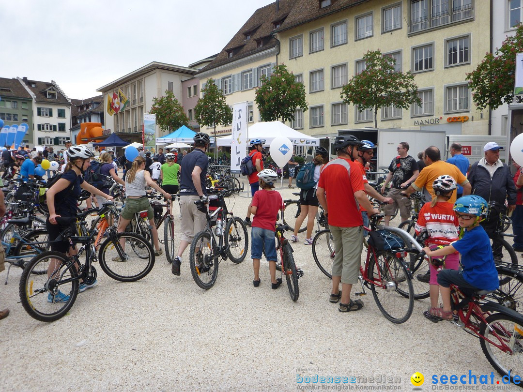 slowUp Schaffhausen-Hegau: Schaffhausen, 20.05.2012