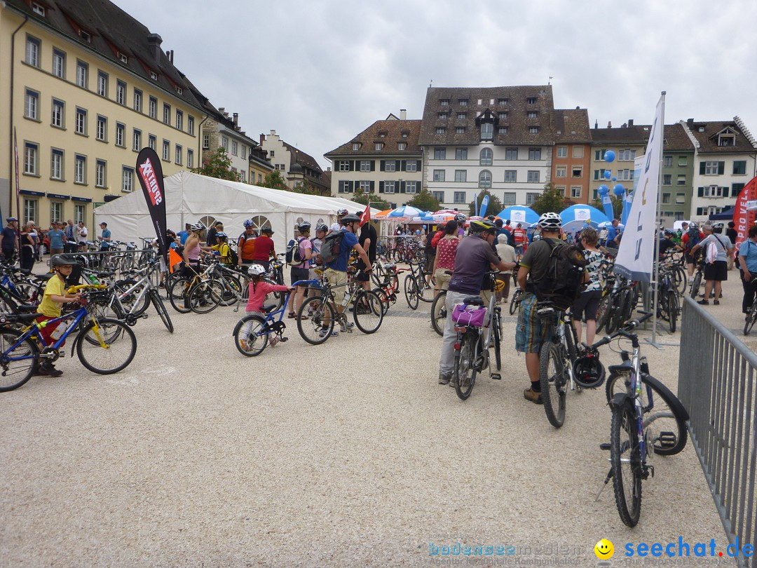 slowUp Schaffhausen-Hegau: Schaffhausen, 20.05.2012