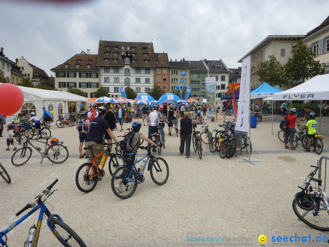 slowUp Schaffhausen-Hegau: Schaffhausen, 20.05.2012