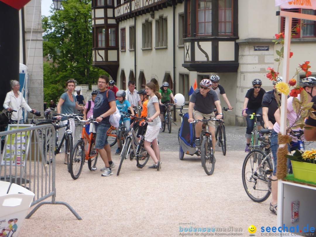 slowUp Schaffhausen-Hegau: Schaffhausen, 20.05.2012