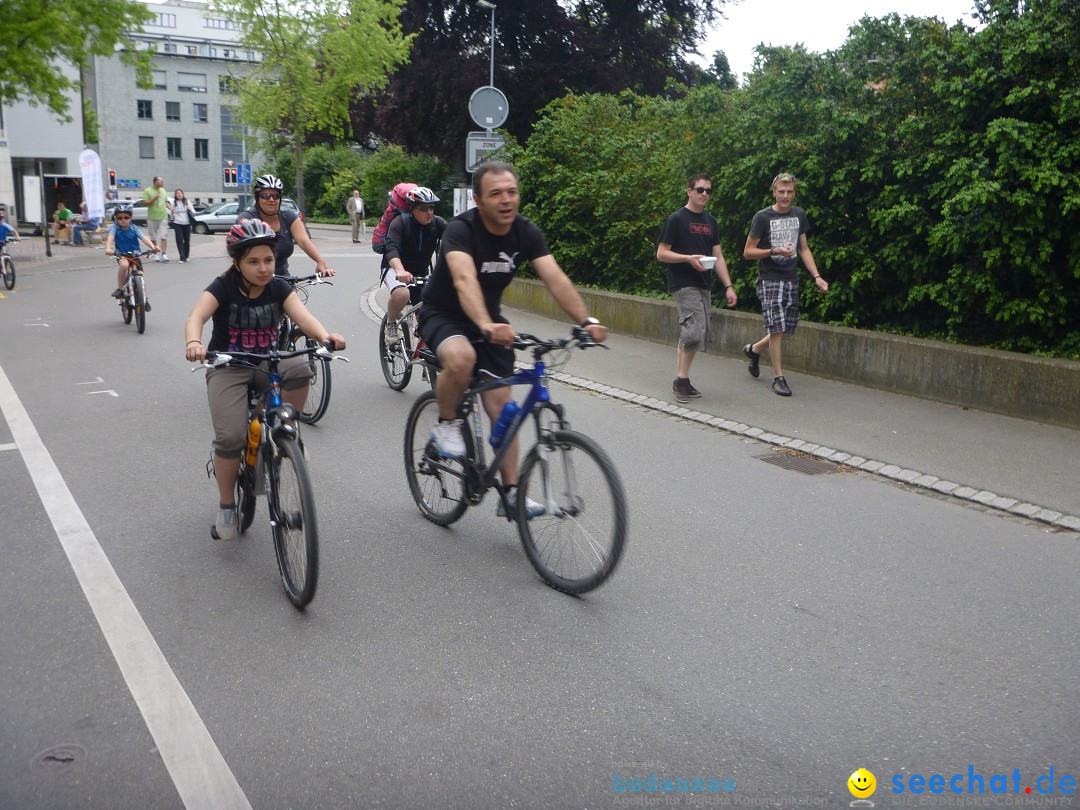 slowUp Schaffhausen-Hegau: Schaffhausen, 20.05.2012