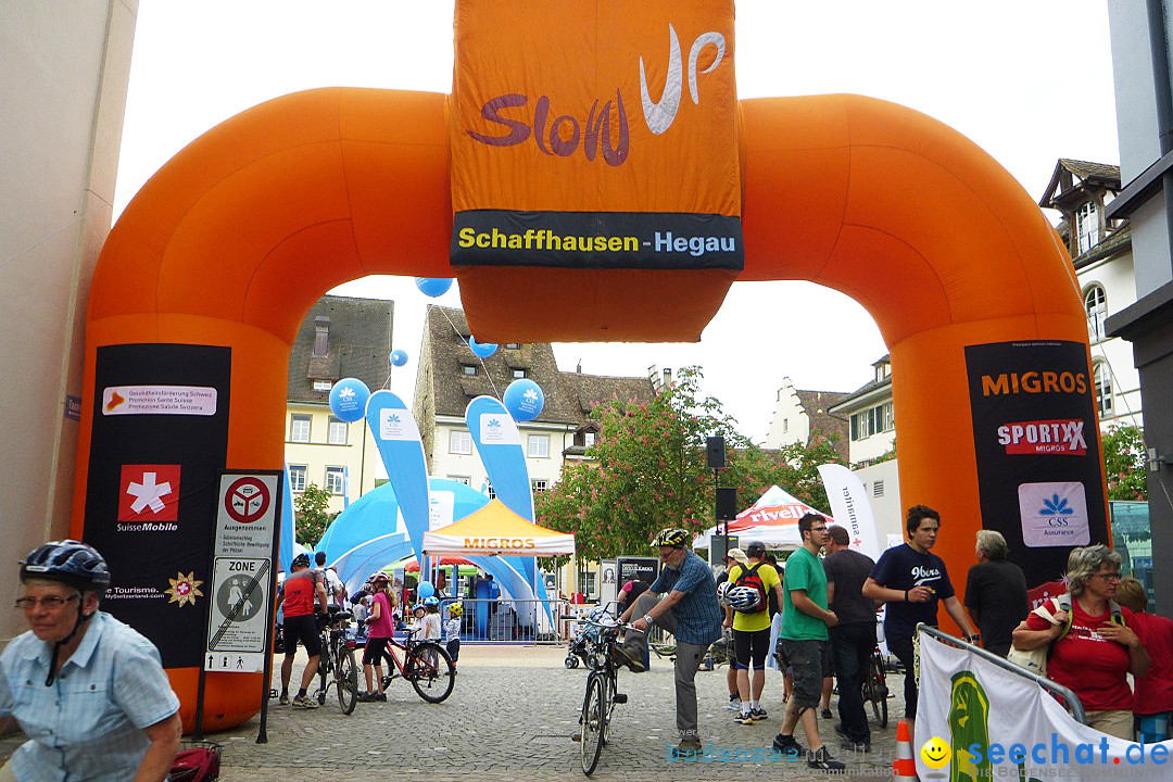 slowUp Schaffhausen-Hegau: Schaffhausen, 20.05.2012