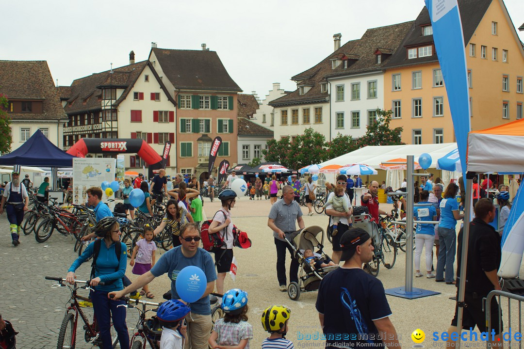 slowUp Schaffhausen-Hegau: Schaffhausen, 20.05.2012