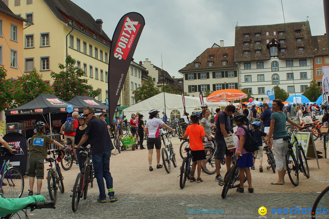 slowUp Schaffhausen-Hegau: Schaffhausen, 20.05.2012