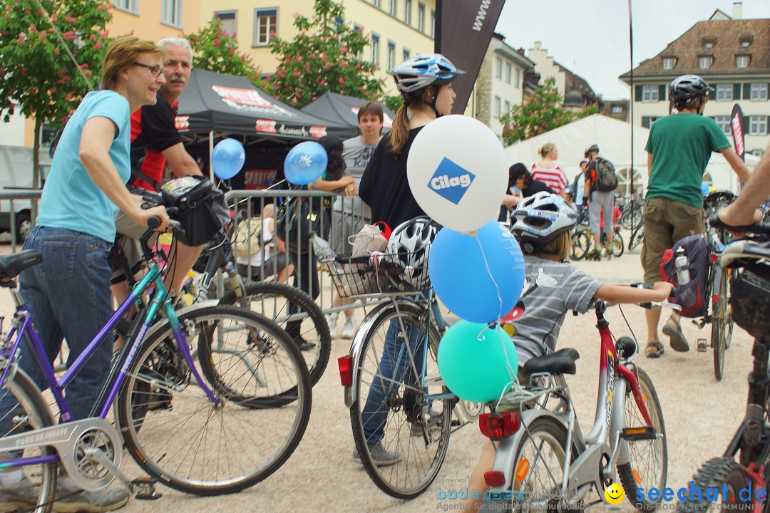 slowUp Schaffhausen-Hegau: Schaffhausen, 20.05.2012