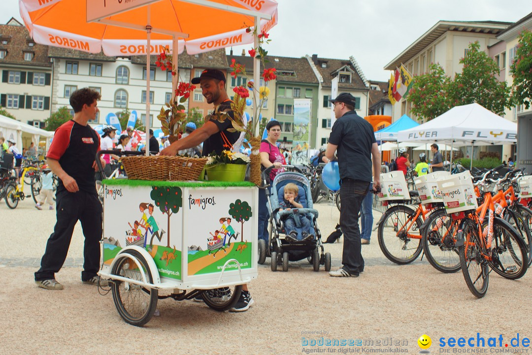 slowUp Schaffhausen-Hegau: Schaffhausen, 20.05.2012