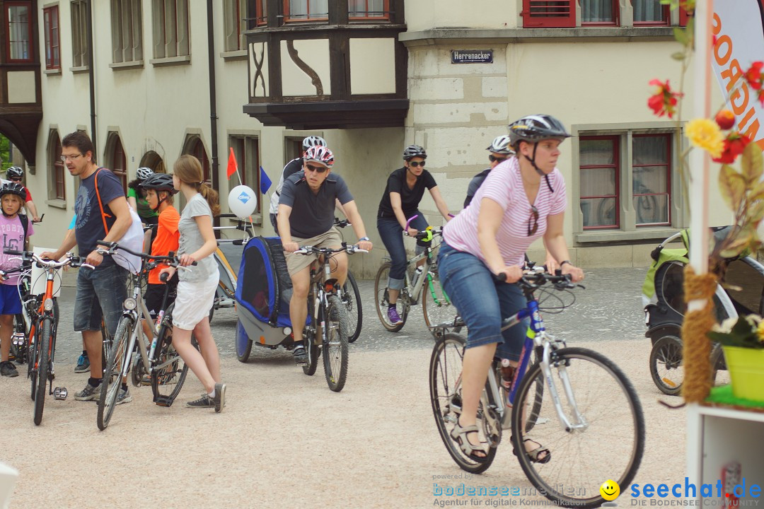 slowUp Schaffhausen-Hegau: Schaffhausen, 20.05.2012