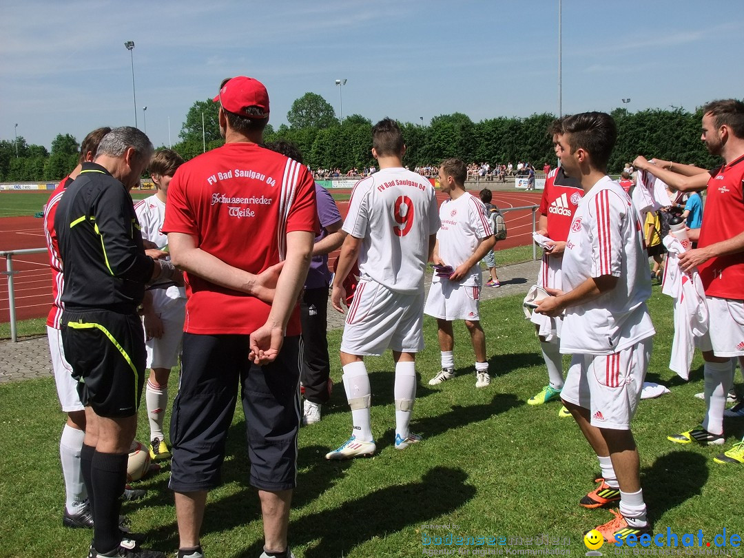 37. Stadtpokal und 25 Jahre Bad Saulgauer FC: Bad-Saulgau, 26.05.2012