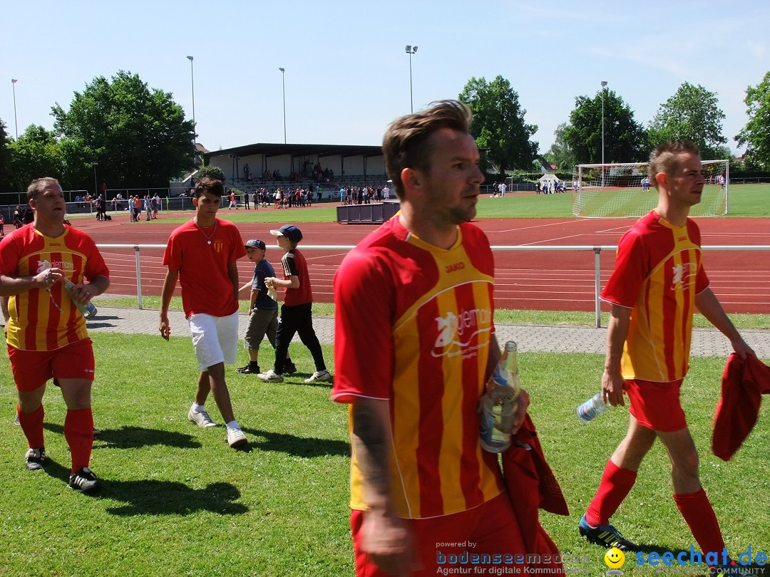 37. Stadtpokal und 25 Jahre Bad Saulgauer FC: Bad-Saulgau, 26.05.2012