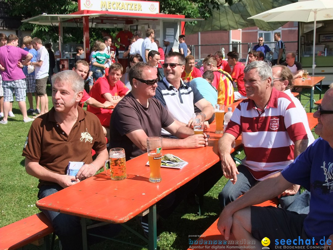 37. Stadtpokal und 25 Jahre Bad Saulgauer FC: Bad-Saulgau, 26.05.2012