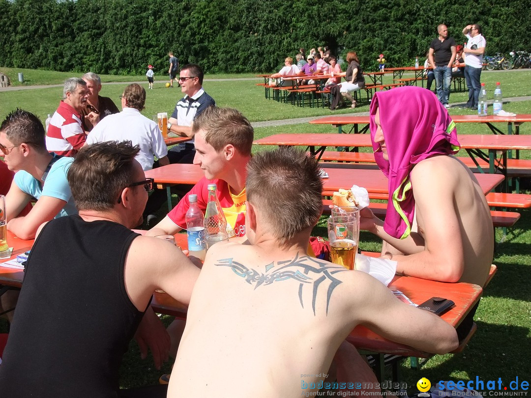 37. Stadtpokal und 25 Jahre Bad Saulgauer FC: Bad-Saulgau, 26.05.2012