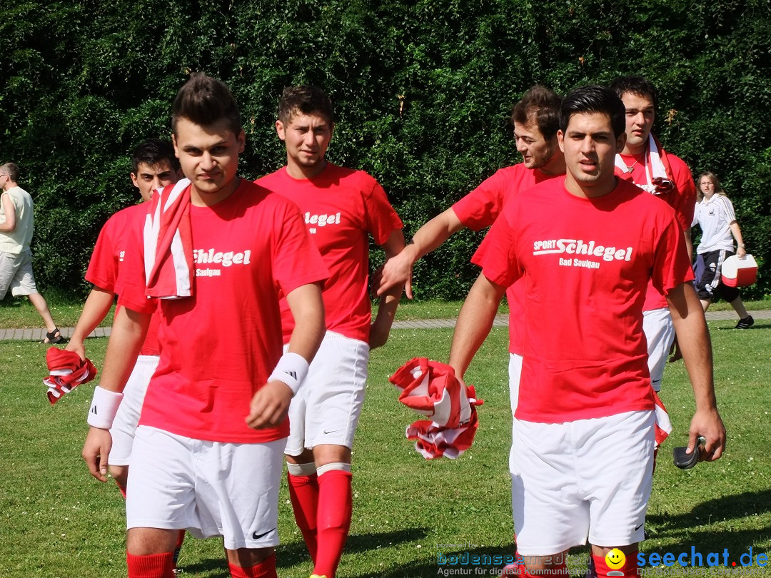 37. Stadtpokal und 25 Jahre Bad Saulgauer FC: Bad-Saulgau, 26.05.2012