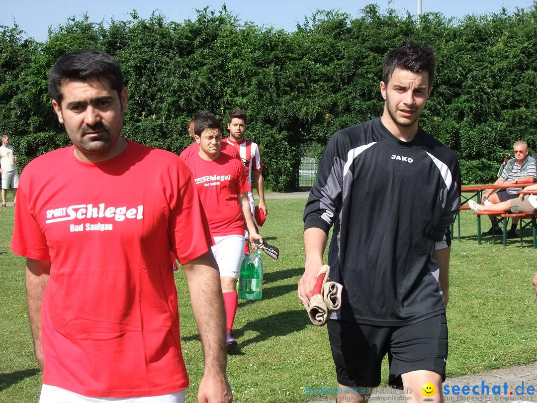 37. Stadtpokal und 25 Jahre Bad Saulgauer FC: Bad-Saulgau, 26.05.2012