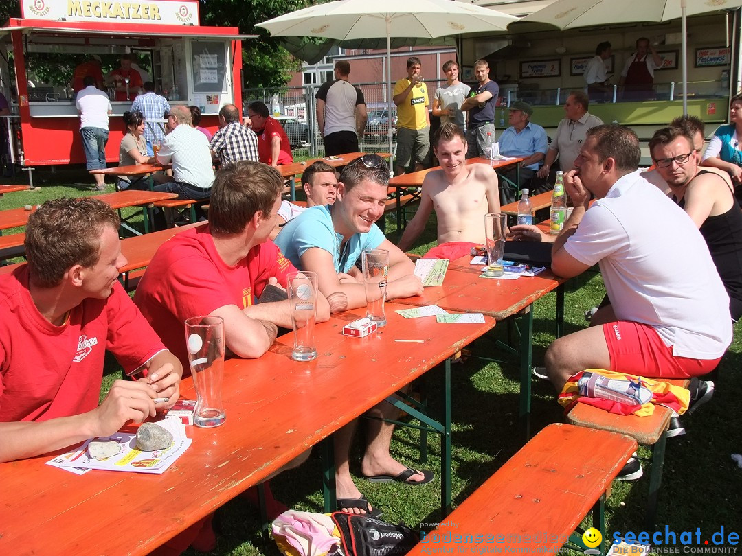 37. Stadtpokal und 25 Jahre Bad Saulgauer FC: Bad-Saulgau, 26.05.2012