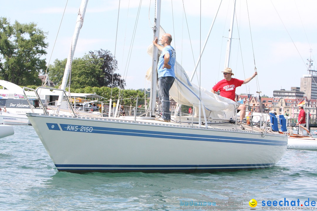 Internationale Bodenseewoche 2012: Konstanz am Bodensee, 02.06.2012