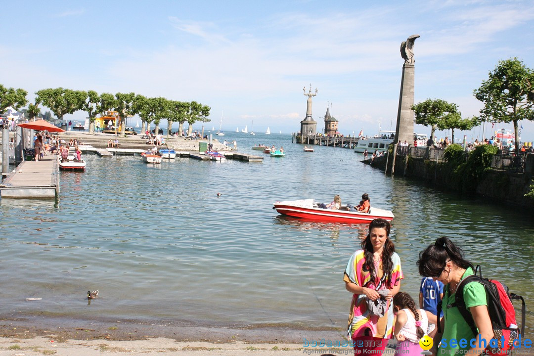 Internationale Bodenseewoche 2012: Konstanz am Bodensee, 02.06.2012