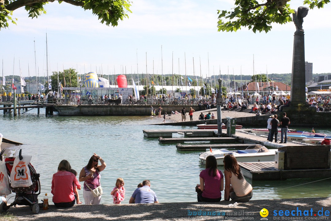 Internationale Bodenseewoche 2012: Konstanz am Bodensee, 02.06.2012