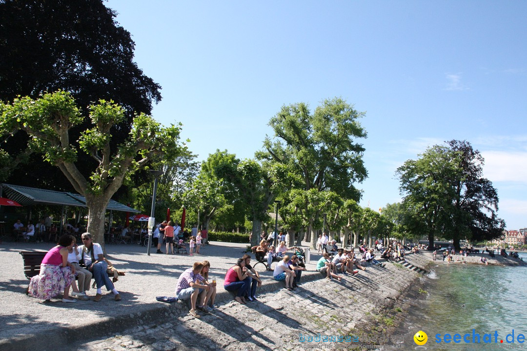 Internationale Bodenseewoche 2012: Konstanz am Bodensee, 02.06.2012