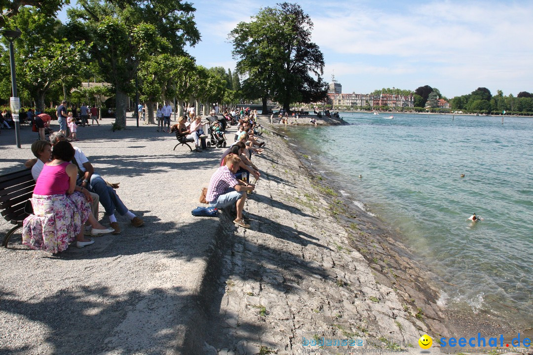 Internationale Bodenseewoche 2012: Konstanz am Bodensee, 02.06.2012