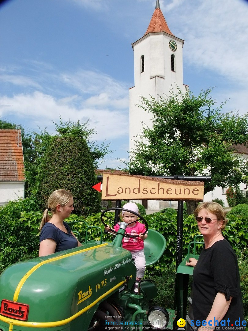 Scheunenfest mit Oldtimertreffen in der Landscheune: Erisdorf, 03.06.2012