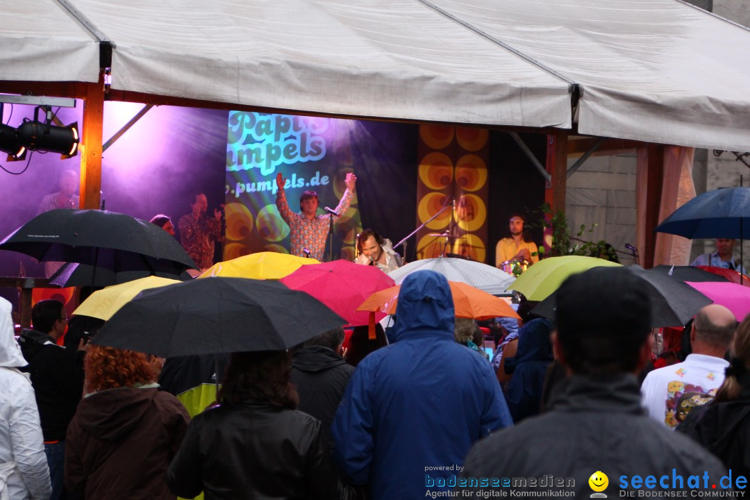 Stadtfest mit PAPIS PUMPELS: Markdorf am Bodensee, 08.06.2012