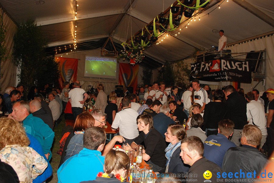 EM Public-Viewing: Friedingen am Bodensee, 09.06.2012