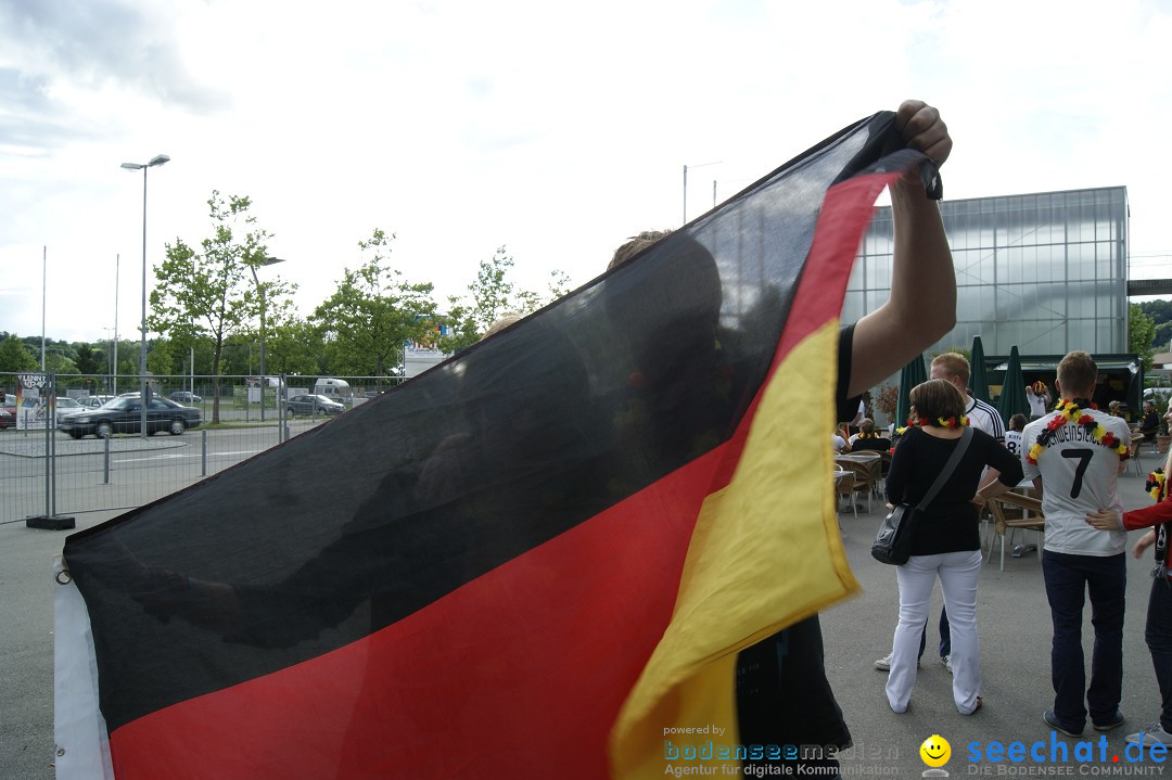 Public Viewing EM: Deutschland-Holland: 2-1  Ravensburg, 13.06.2012