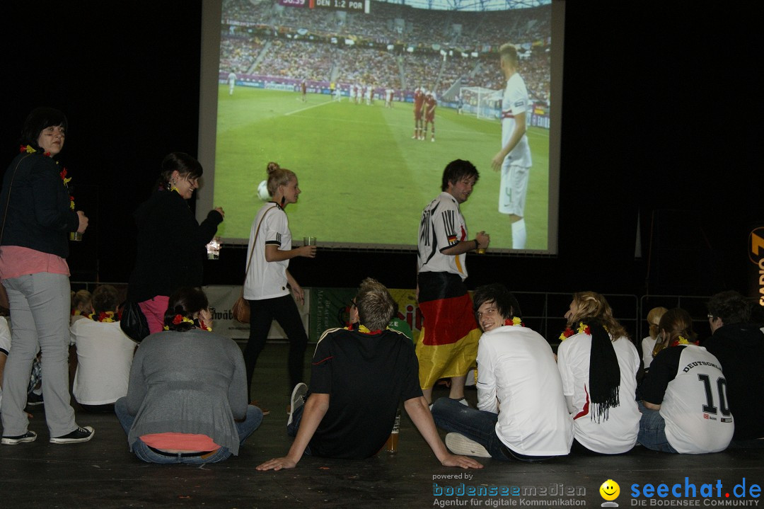 Public Viewing EM: Deutschland-Holland: 2-1  Ravensburg, 13.06.2012