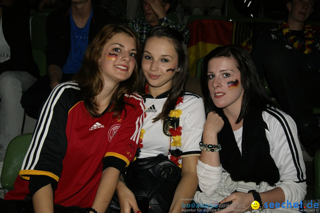 Public Viewing EM: Deutschland-Holland: 2-1  Ravensburg, 13.06.2012