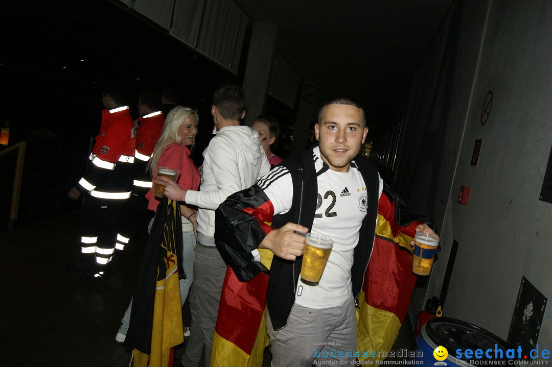 Public Viewing EM: Deutschland-Holland: 2-1  Ravensburg, 13.06.2012