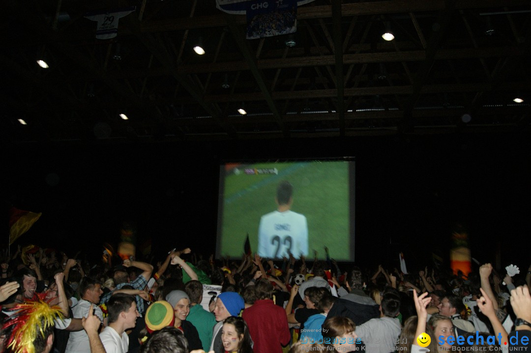 Public Viewing EM: Deutschland-Holland: 2-1  Ravensburg, 13.06.2012