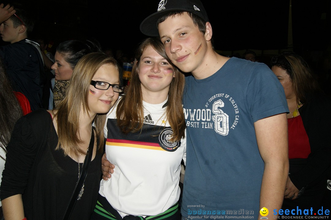 Public Viewing EM: Deutschland-Holland: 2-1  Ravensburg, 13.06.2012