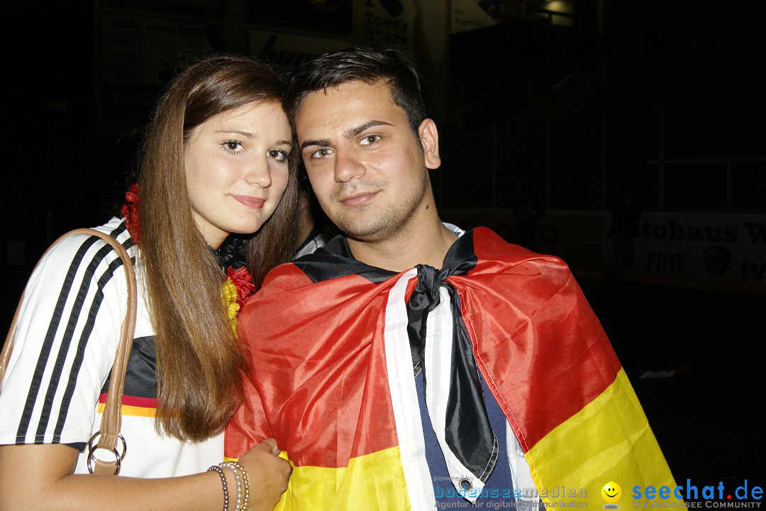 Public Viewing EM: Deutschland-Holland: 2-1  Ravensburg, 13.06.2012