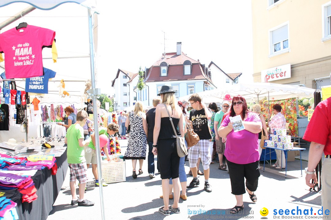 seechat.de Infostand: Schweizerfeiertag in Stockach am Bodensee, 16.06.2012