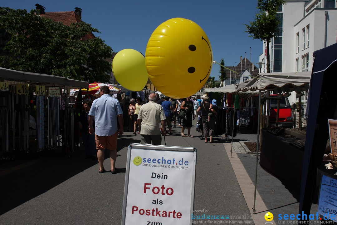 seechat.de Infostand: Schweizerfeiertag in Stockach am Bodensee, 16.06.2012