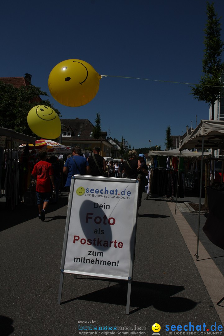 seechat.de Infostand: Schweizerfeiertag in Stockach am Bodensee, 16.06.2012