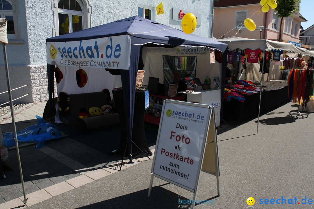 seechat.de Infostand: Schweizerfeiertag in Stockach am Bodensee, 16.06.2012