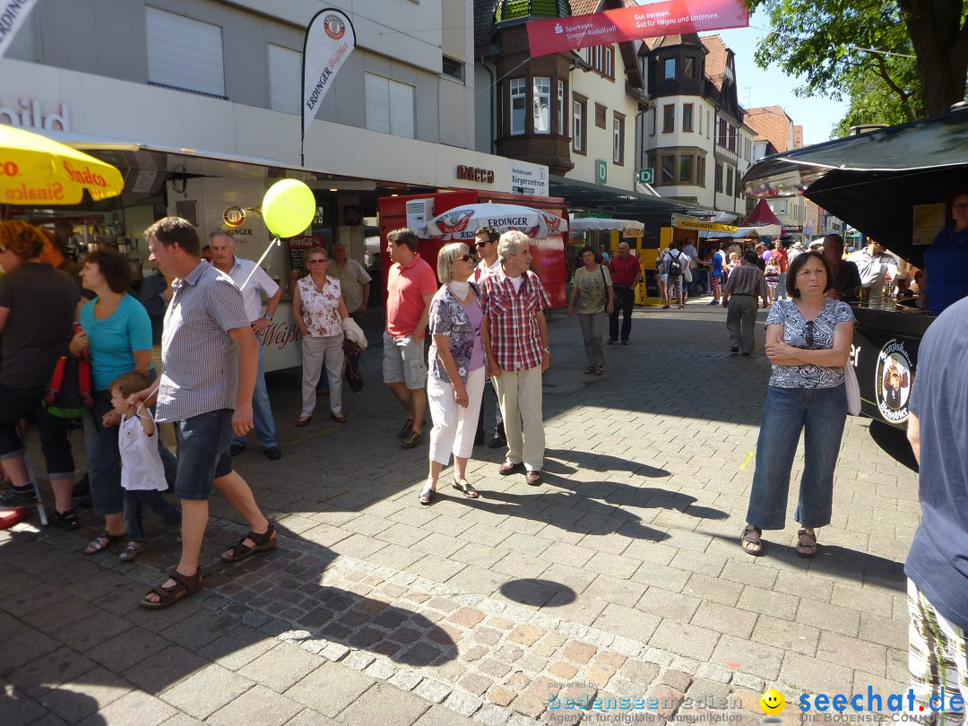 Stadtfest: Singen am Bodensee, 17.06.2012