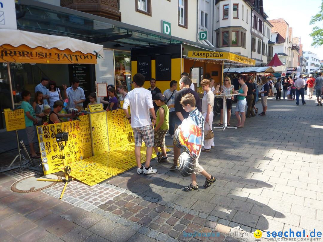 Stadtfest: Singen am Bodensee, 17.06.2012