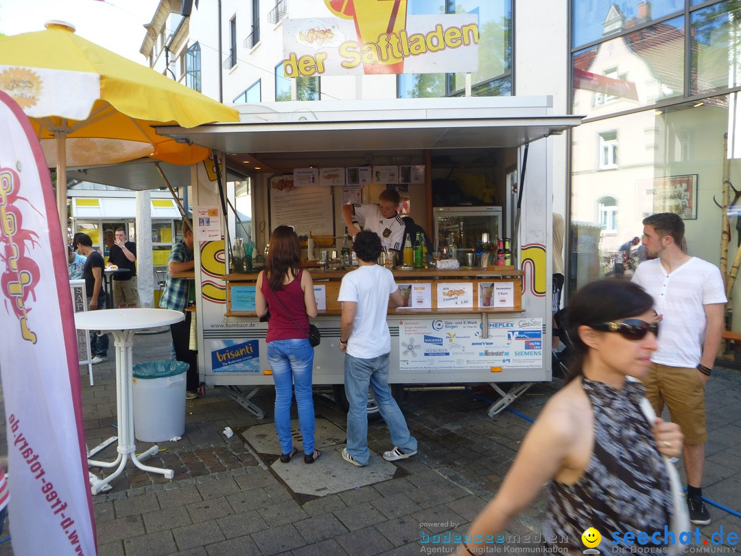 Stadtfest: Singen am Bodensee, 17.06.2012