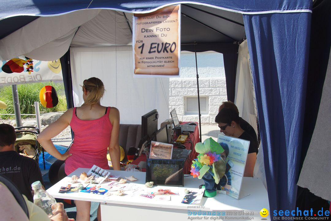 seechat.de Infostand: Schweizerfeiertag in Stockach am Bodensee, 16.06.2012