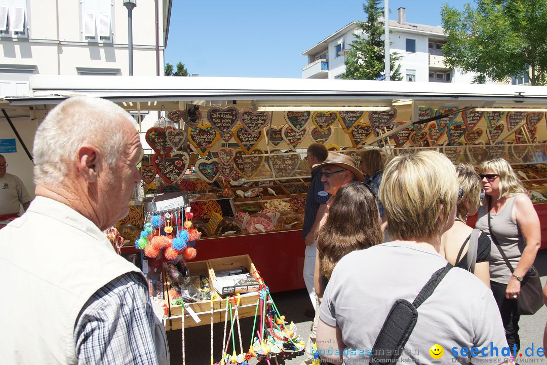 seechat.de Infostand: Schweizerfeiertag in Stockach am Bodensee, 16.06.2012