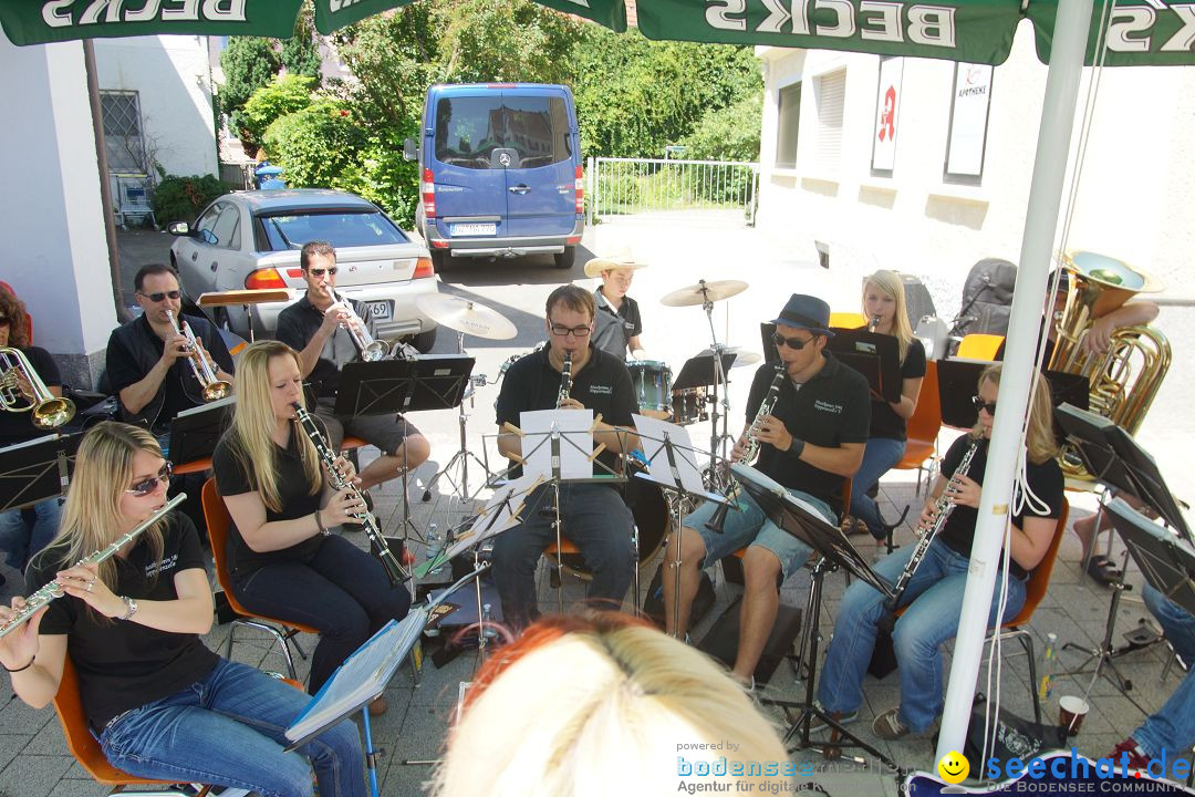 seechat.de Infostand: Schweizerfeiertag in Stockach am Bodensee, 16.06.2012