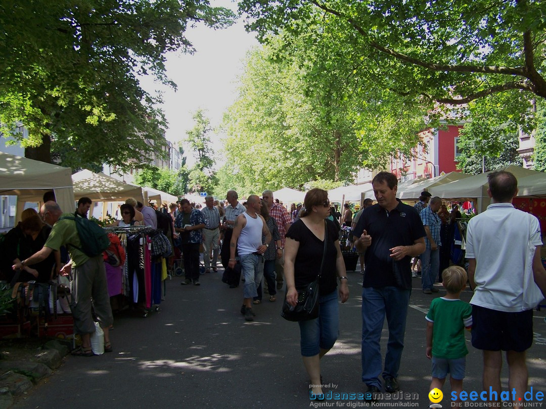 Flohmarkt: Konstanz am Bodensee, 17.06.2012