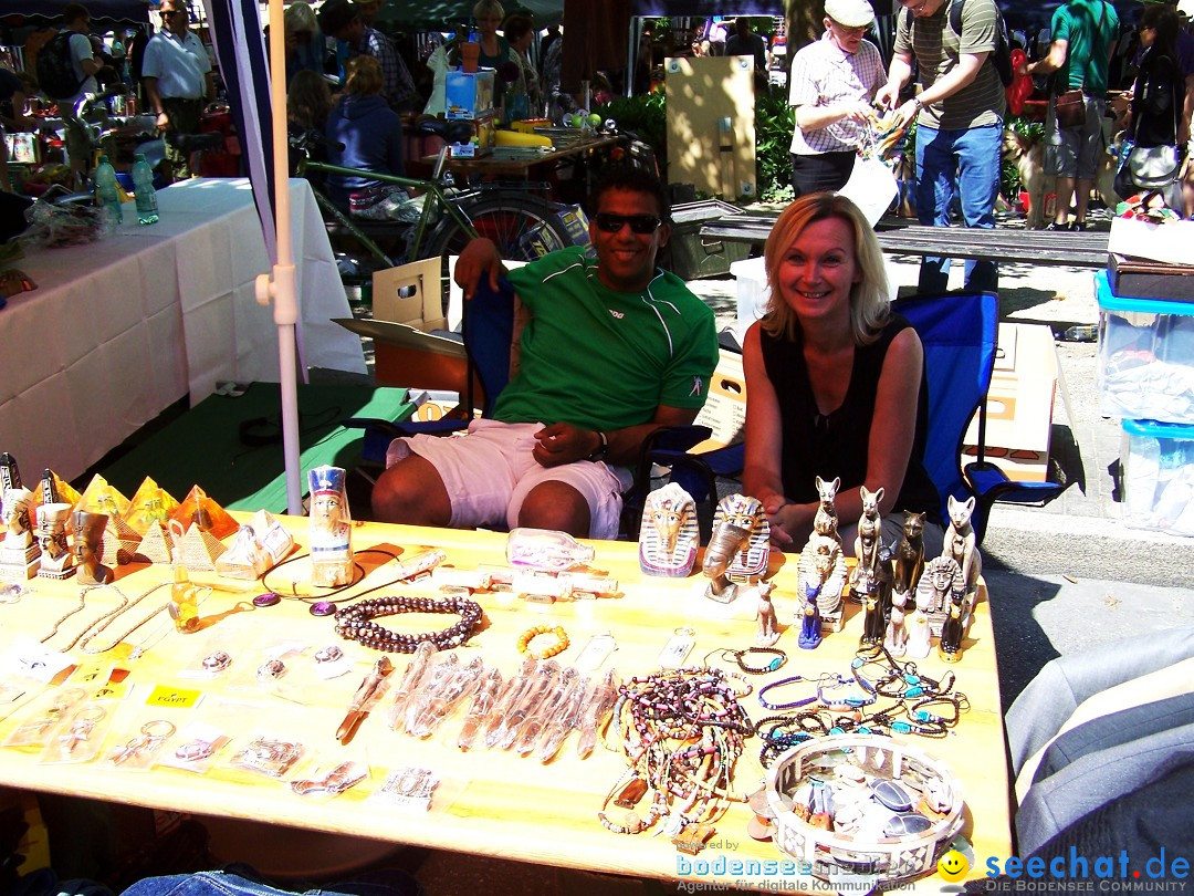 Flohmarkt: Konstanz am Bodensee, 17.06.2012