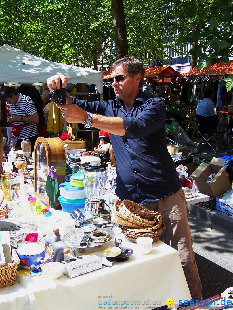 Flohmarkt: Konstanz am Bodensee, 17.06.2012